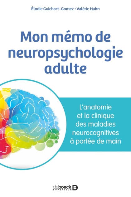 Mon mémo de neuropsychologie adulte: L'anatomie et la clinique des maladies neurocognitives à portée de main by Valérie Hahn