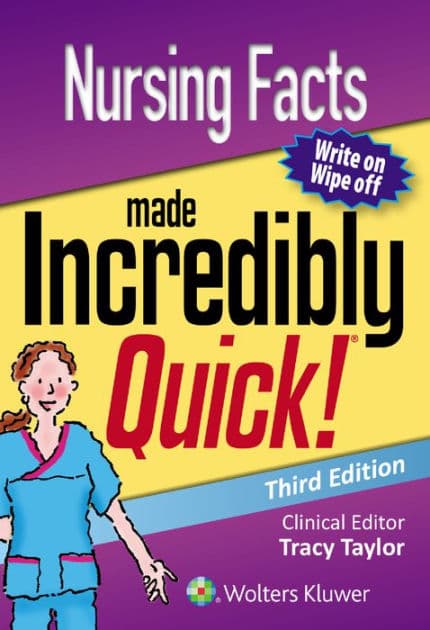 Nursing Facts Made Incredibly Quick by Lippincott Williams, Wilkins