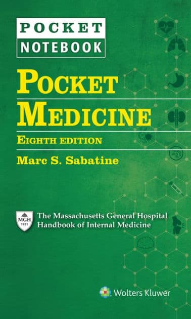 Pocket Medicine by Marc S Sabatine MD