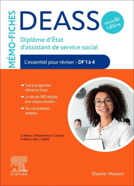Mémo-Fiches DEASS - Diplôme d'État d'assistant de service social: L'essentiel pour réviser - DF1 à 4 by Guillaume Demont