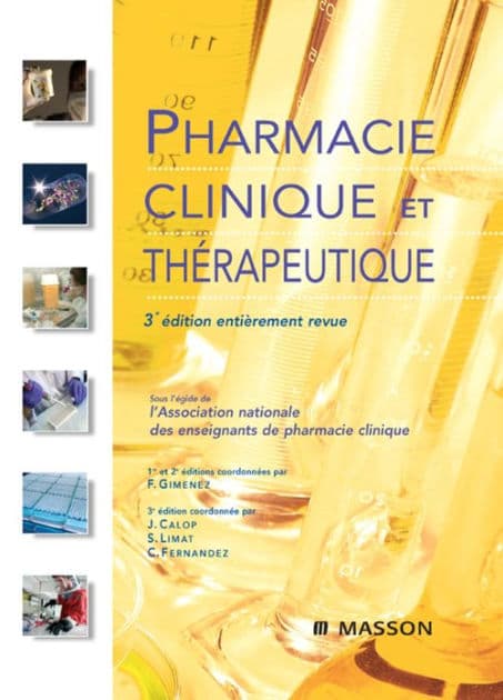Pharmacie clinique et thérapeutique by Association Nationale Des Enseignants De Pharmacie Clinique
