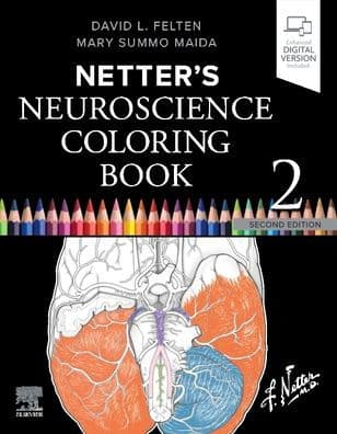 Netter's Neuroscience Coloring Book by David L. Felten MD
