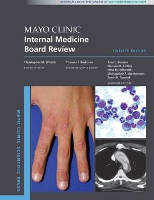 Mayo Clinic Internal Medicine Board Review by Oxford University Press