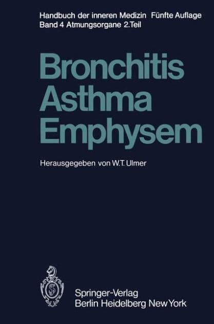 Bronchitis · Asthma Emphysem by W. T. Ulmer