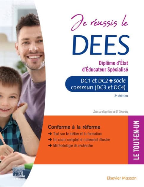 Je réussis le DEES. Diplôme d'État d'éducateur spécialisé: Socle commun + option by Vincent Chaudet
