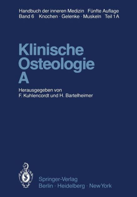 Klinische Osteologie · A by F. Kuhlencordt