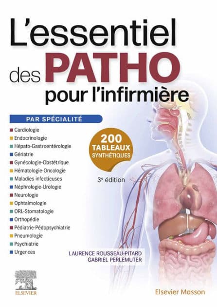 L'essentiel des PATHO: pour l'infirmière par spécialité by Laurence Rousseau-Pitard
