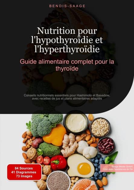 Nutrition pour l'hypothyroïdie et l'hyperthyroïdie : Guide alimentaire complet pour la thyroïde: Conseils nutritionnels essentiels pour Hashimoto et Basedow, avec recettes de jus et plans alimentaires adaptés by Bendis A. I. Saage - Français