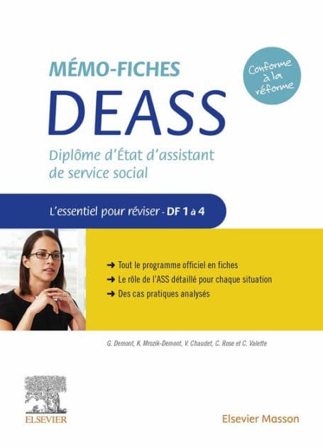 Mémo-Fiches DEASS - Diplôme d'État d'assistant de service social: L'essentiel pour réviser - DF1 à 4 by Guillaume Demont