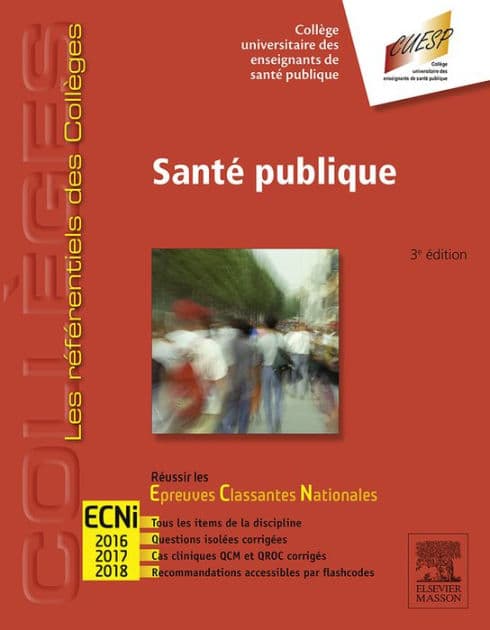 Santé publique: Réussir les ECNi by Collège Universitaire des Enseignants de Santé Publique (CUE