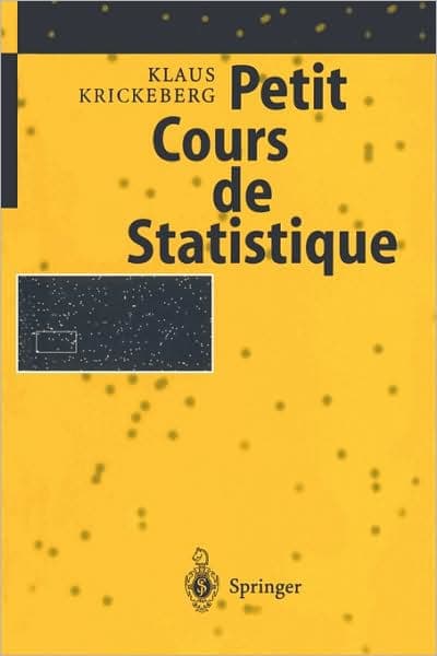 Petit Cours de Statistique by Klaus Krickeberg