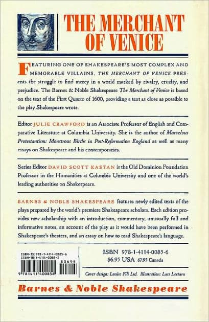 The Merchant of Venice (Barnes & Noble Shakespeare) by William Shakespeare
