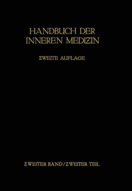 Handbuch der inneren Medizin by Leo Mohr