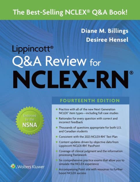 Lippincott Q&A Review for NCLEX-RN by Diane Billings