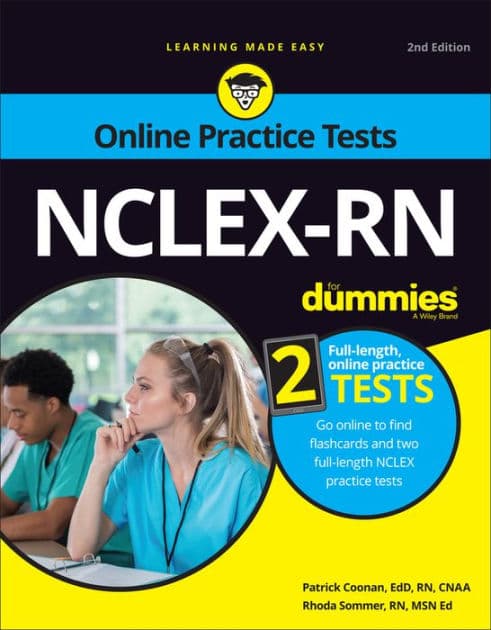 NCLEX-RN For Dummies with Online Practice Tests by Rhoda L. Sommer