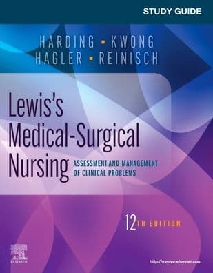 Study Guide for Lewis's Medical-Surgical Nursing: Assessment and Management of Clinical Problems by Mariann M. Harding PhD