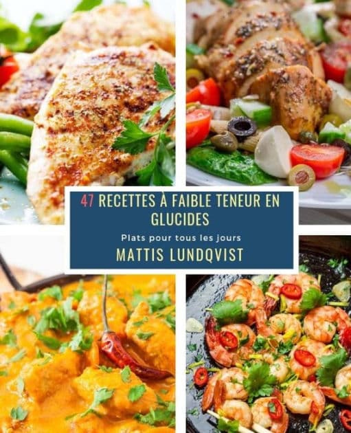 47 Recettes à faible teneur en Glucides: Plats pour tous les jours by Mattis Lundqvist