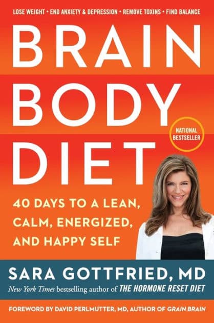 Brain Body Diet: 40 Days to a Lean, Calm, Energized, and Happy Self by Sara Gottfried MD