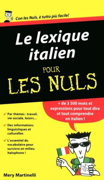 Le lexique italien Pour les Nuls by Mery Martinelli