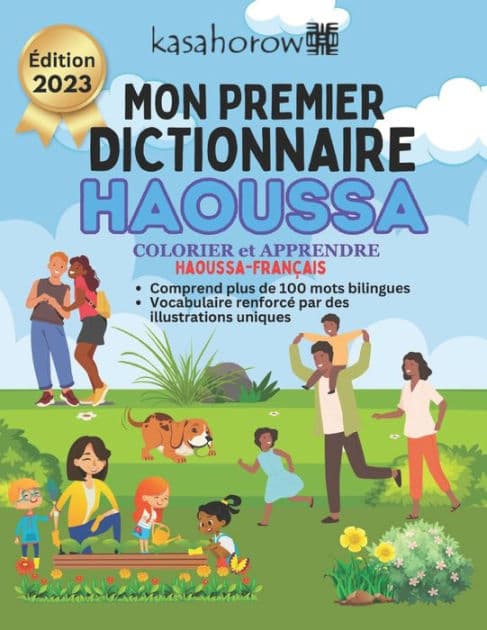 Mon Premier Dictionnaire Hausa: Colorier et Apprendre by Kasahorow