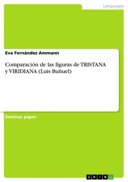 Comparación de las figuras de TRISTANA y VIRIDIANA (Luis Buñuel) by Eva Fernández Ammann