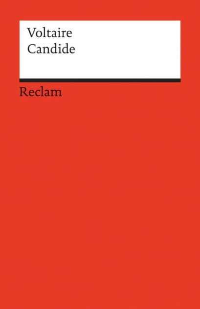 Candide ou l'Optimisme: [Fremdsprachentexte] - Englischer Text mit deutschen Worterklärungen. Niveau B1-B2 (GER) - Voltaire - Originalversion mit Erläuterungen by Voltaire