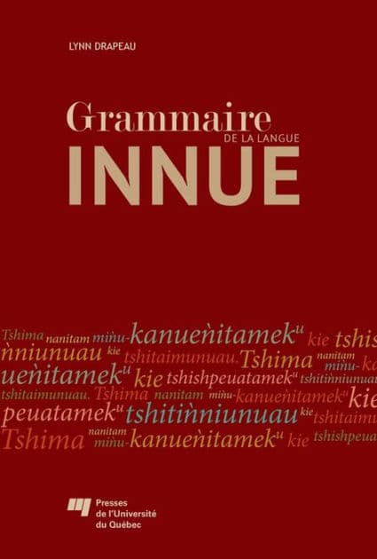 Grammaire de la langue innue by Lynn Drapeau