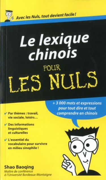 Le lexique chinois Pour les nuls by Collectif