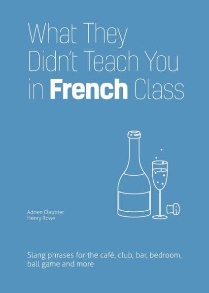 What They Didn't Teach You in French Class: Slang Phrases for the Cafe, Club, Bar, Bedroom, Ball Game and More by Adrien Clautrier