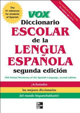 VOX Diccionario Escolar, 2nd Edition by Vox