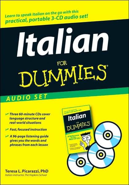 Italian For Dummies Audio Set by Teresa L. Picarazzi