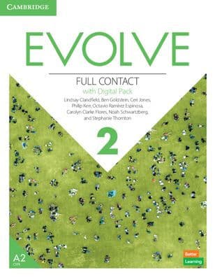 Evolve Level 2 Full Contact with Digital Pack by Lindsay Clandfield