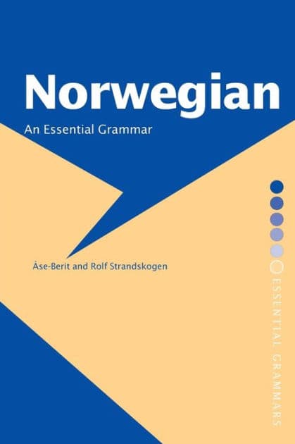 Norwegian: An Essential Grammar by Ase-Berit Strandskogen