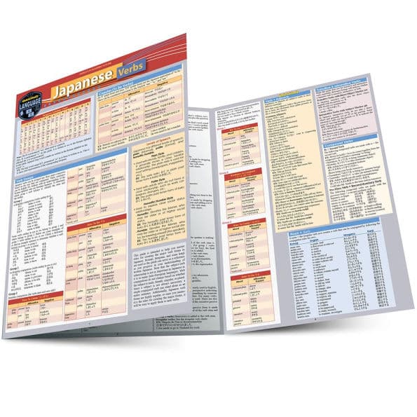 Japanese Verbs: a QuickStudy Laminated Reference Guide by Misa Lindberg