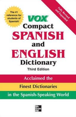 VOX Compact Spanish and English Dictionary by Vox