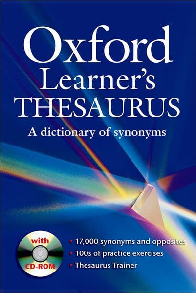 Oxford Learner's Thesaurus with Cd-Rom by Oxford University Press