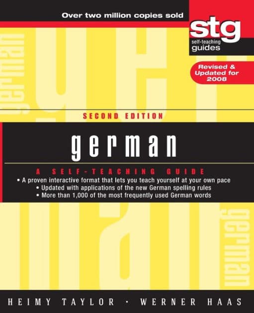 German: A Self-Teaching Guide by Heimy Taylor