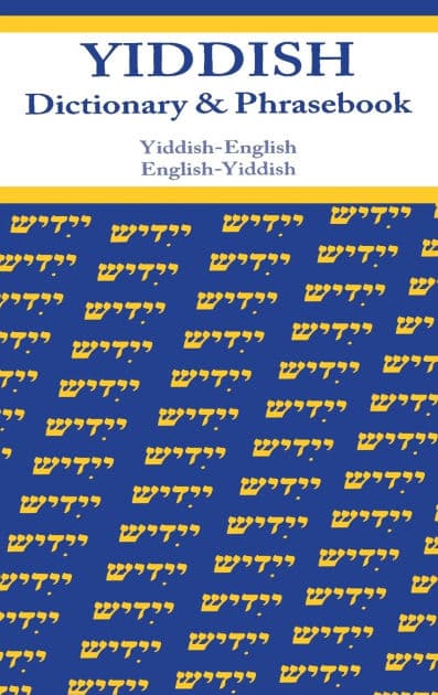 Yiddish-English/English-Yiddish Dictionary & Phrasebook by Vera Szabo