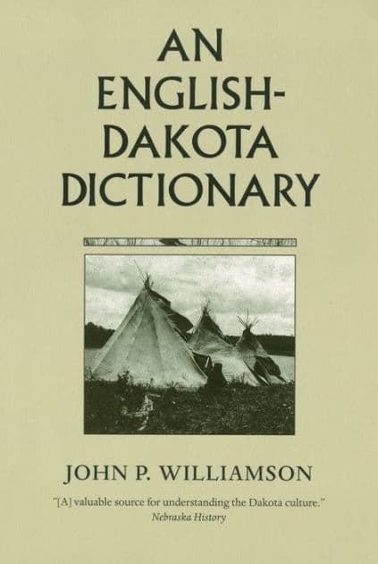 An English-Dakota Dictionary by John P. Williamson