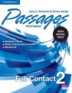 Passages Level 2 Full Contact with Digital Pack by Jack C. Richards