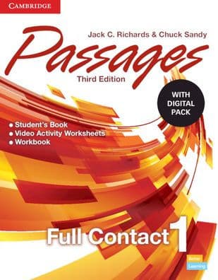 Passages Level 1 Full Contact with Digital Pack by Jack C. Richards
