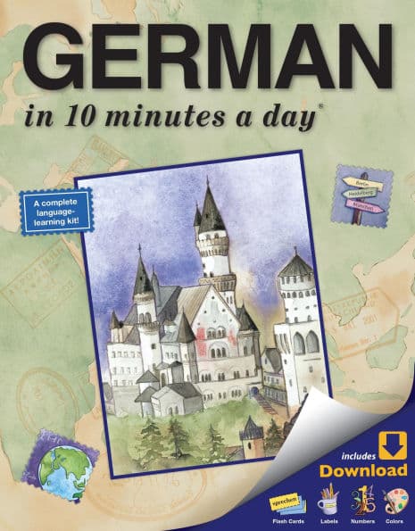 GERMAN in 10 minutes a day by Kristine K. Kershul
