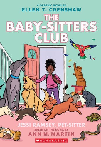 Jessi Ramsey, Pet-sitter: A Graphic Novel by Ellen T. Crenshaw, Ellen T. Crenshaw (Illustrator), Ann M. Martin