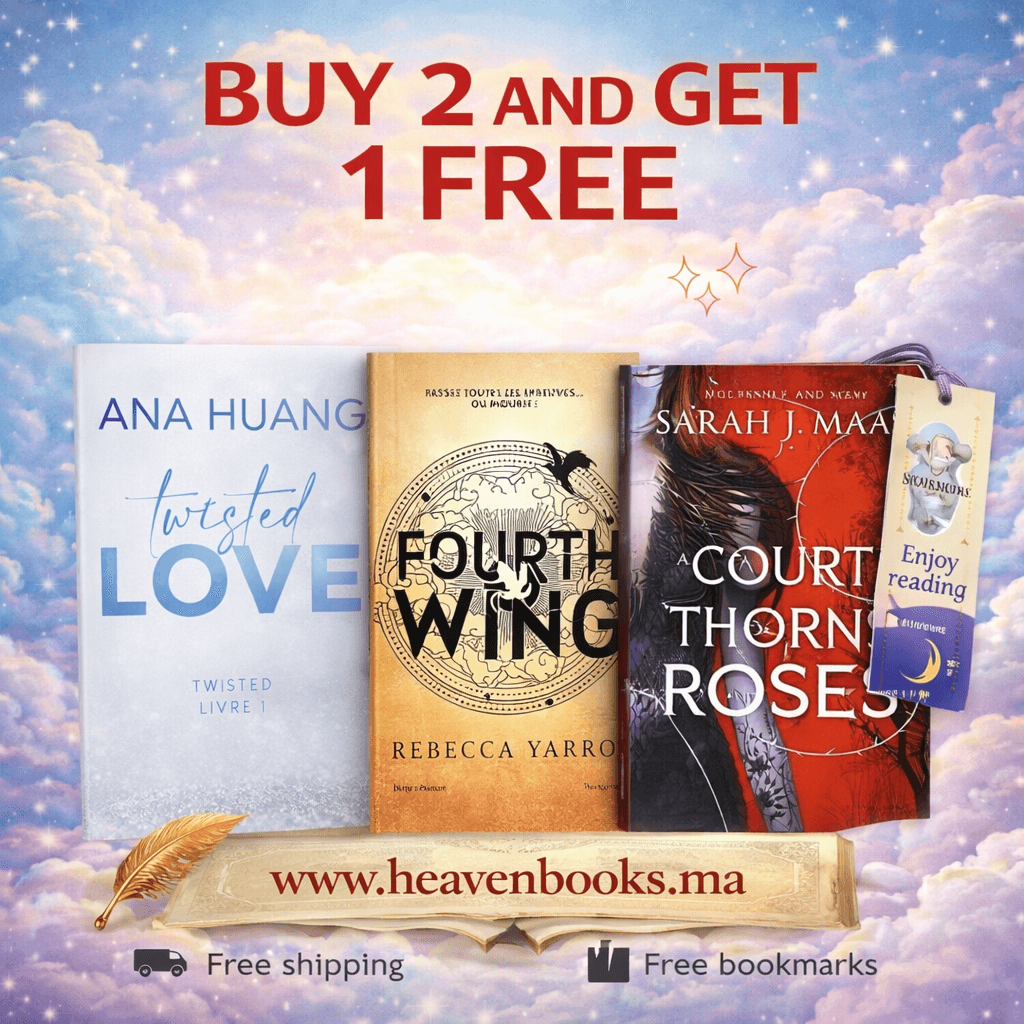 Twisted Love – Ana Huang | Fourth Wing – Rebecca Yarros | A Court of Thorns and Roses – Sarah J. Maas | Bundle 3 Livres by Ana Huang, Rebecca Yarros, Sarah J. Maas 