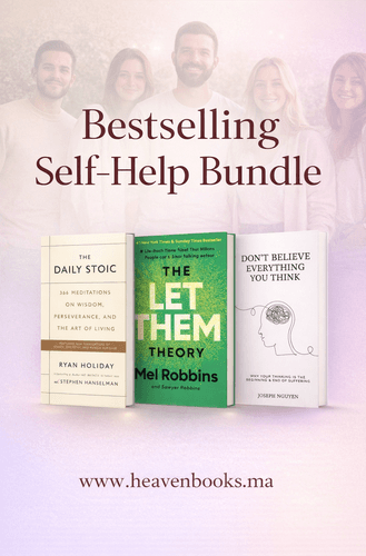 Mindset & Stoicism Bundle | Don’t Believe Everything You Think + The Let Them Theory + The Daily Stoic | Morocco by Joseph Nguyen, Mel Robbins, Ryan Holiday, Stephen Hanselman