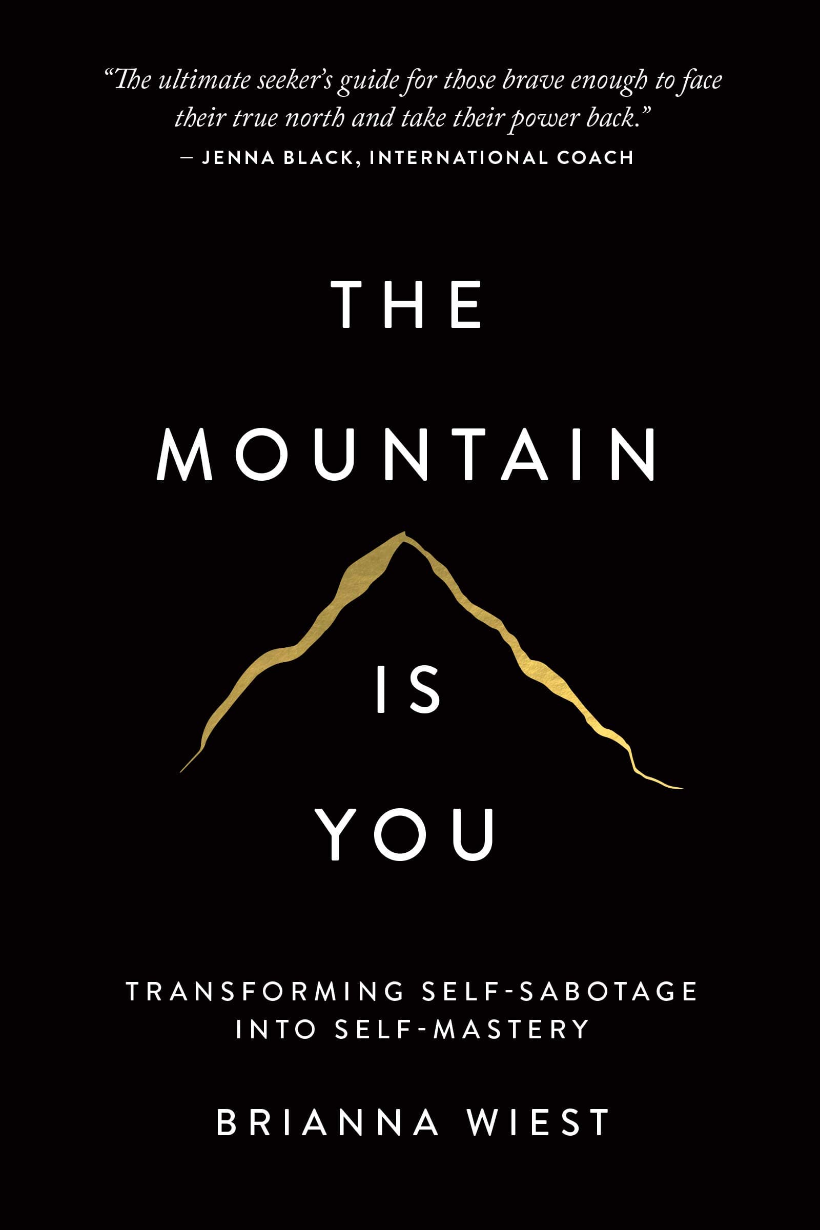 The Mountain Is You : Transforming Self-Sabotage Into Self-Mastery by Brianna Wiest