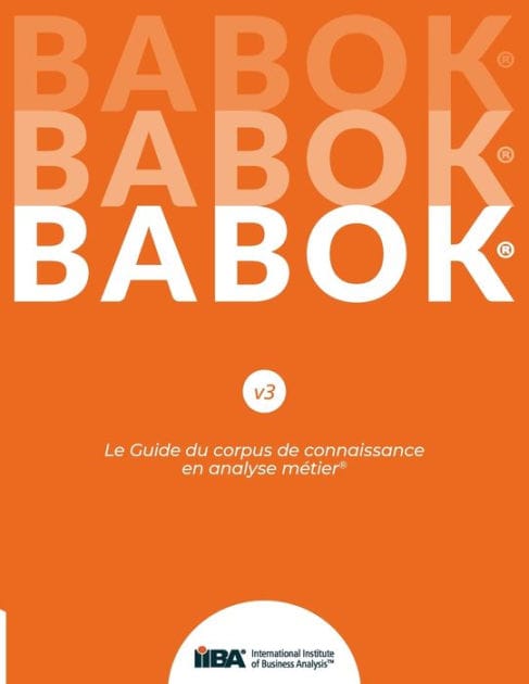 Le Guide du corpus de connaissance en analyse mÃ¯Â¿Â½tier(R) (BABOK(R) Guide) SND French