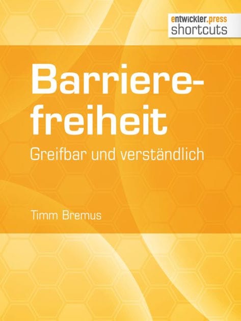 Barrierefreiheit - greifbar und verständlich: Greifbar und verständlich