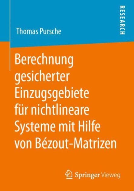 Berechnung gesicherter Einzugsgebiete fï¿½r nichtlineare Systeme mit Hilfe von Bï¿½zout-Matrizen