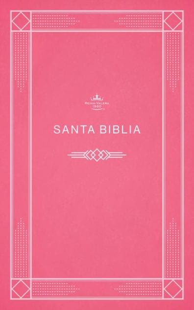 RVR 1960 Biblia económica de evangelismo, rosa tapa rústica
